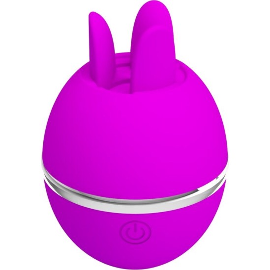 Pretty Love Flirtation PRETTY LOVE - GEMINI BALL PURPLE ROUND SILICONE VIBRATOR