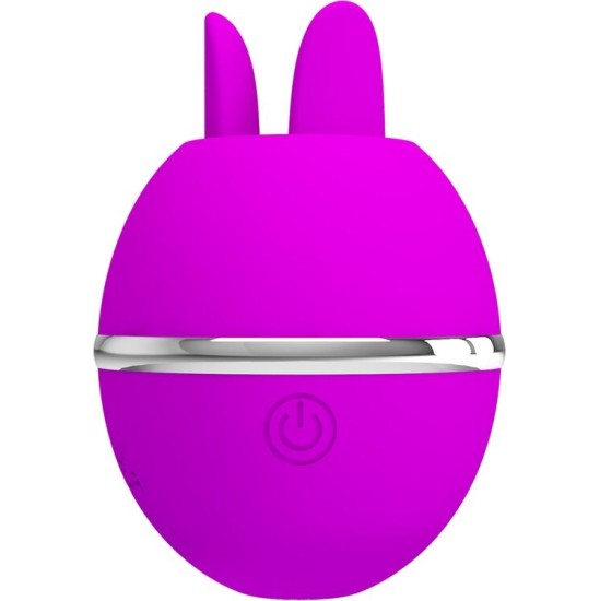 Pretty Love Flirtation PRETTY LOVE - GEMINI BALL PURPLE ROUND SILICONE VIBRATOR