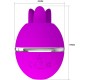 Pretty Love Flirtation PRETTY LOVE - GEMINI BALL PURPLE ROUND SILICONE VIBRATOR