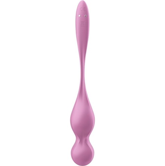 Satisfyer Love Birds 1 Шарики Кегеля с приложением Розовый