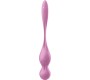 Satisfyer Love Birds 1 Kegelio kamuoliukai su APP Pink