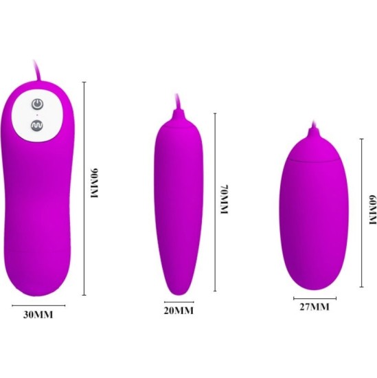 Pretty Love Flirtation PRETTY LOVE - IRMA DOUBLE VIBRATING EGG