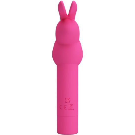 Pretty Love GERARDO FUSCHIA RABBIT SILIKONA VIBRATORS