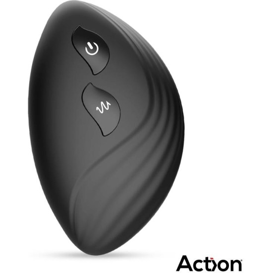 Action Pinsy Expandable Butt Plug with Remote Control