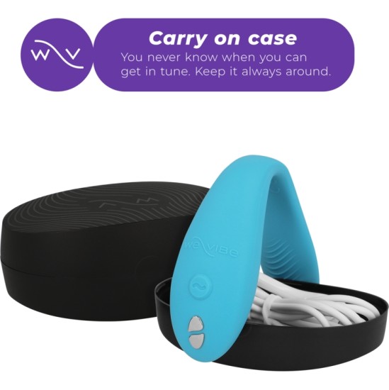 We-Vibe SYNC GO DUAL STIMULATOR TURQUOISE
