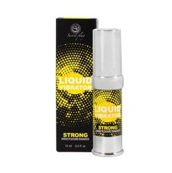 Secretplay Cosmetic SECRETPLAY - ЖИДКИЙ ВИБРАТОР-СТИМУЛЯТОР УНИСЕКС СИЛЬНЫЙ 15 МЛ