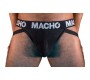 Macho Underwear MACHO - MX25NN JOCK BLACK IZMĒRS XL