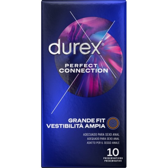 Durex Condoms DUREX - ИДЕАЛЬНОЕ СОЕДИНЕНИЕ СИЛИКОНОВАЯ ДОПОЛНИТЕЛЬНАЯ СМАЗКА 10 ЕДИНИЦ.