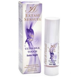 Extase Sensual ULTRA SILK TOUCH SATIN NAKTS MASĀŽAS EĻĻA
