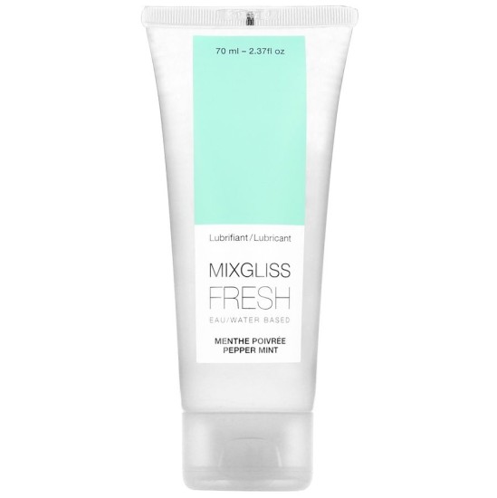 Mixgliss WATER BASED LUBRICANT. E COLD - MINT FLAVOR 70ML