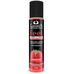 Intimateline Luxuria LUBRIKANTS LUXURIA FEEL STAWBERRY ŪDENS BĀZES 60 ml