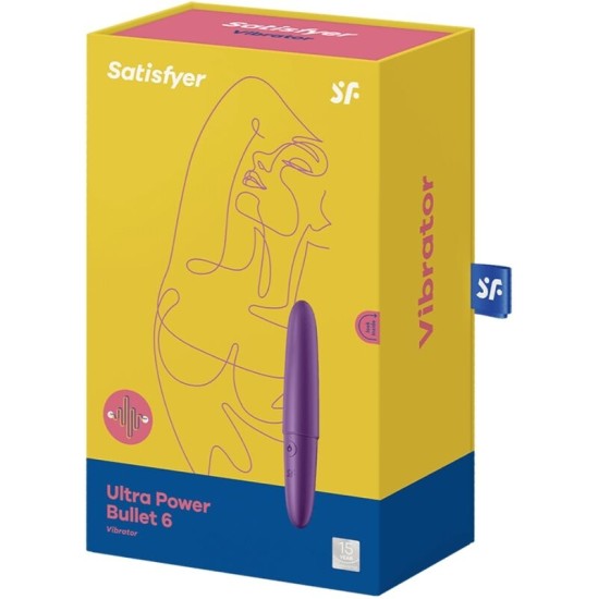 Satisfyer Vibrator SATISFYER ULTRA POWER BULLET 6 - PURPURA