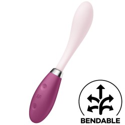 Satisfyer Vibrator SATISFYER G-SPOT FLEX 3 MULTI VIBRATOR - RED