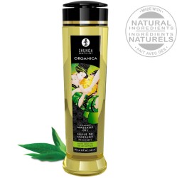 Shunga Oils SHUNGA - ORGANISKĀ MASĀŽAS EĻĻA ZAĻĀ TĒJA 240 ML