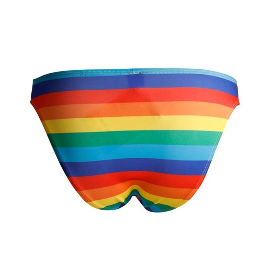 Cut4Men C4M01 Low Rise Bikini Brief Rainbow