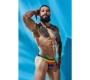 Cut4Men C4M01 Low Rise Bikini Brief Rainbow