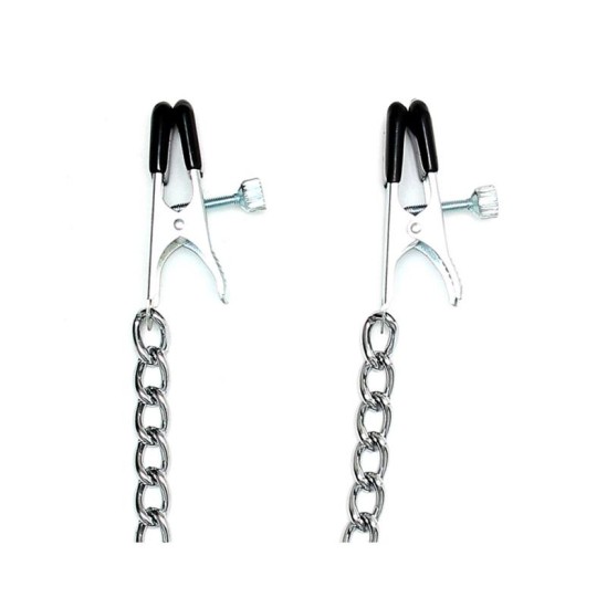 Bondage Play Nipple clamps, L-Adjustable