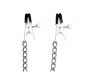 Bondage Play Nipple clamps, L-Adjustable