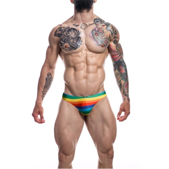 Cut4Men C4M01 mazstāvu bikini varavīksne