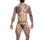 Cut4Men C4M01 Low Rise Bikini Brief Rainbow