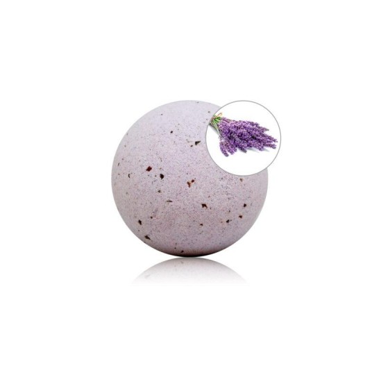 Taloka Lavender Aroma Bath Bomb with Rose Petals 140 gr