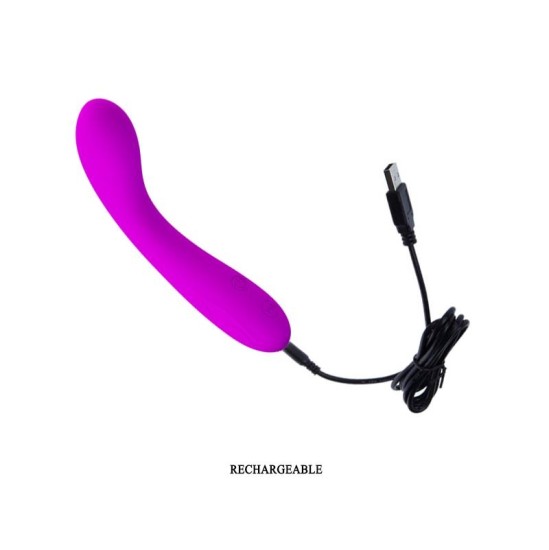 Prettylove Augstas kvalitātes vibrators Tony Purple