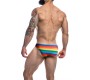 Cut4Men C4M01 Low Rise Bikini Brief Rainbow