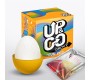 Up&Go Мастурбатор Grovy Egg Elastic Silicone Yellow
