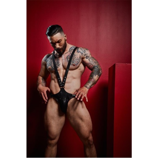 Cut4Men BL4CK07 Body Harness Dungeon One Size