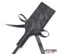 Latetobed Bdsm Line Multi Feathers Tickler and Lace Ribbon Paddle Comb