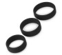 Lovetoy Pack of 3 Penis Ring Power Ring Black