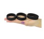 Lovetoy Pack of 3 Penis Ring Power Ring Black