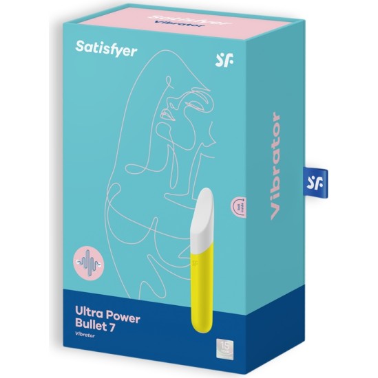 Satisfyer ULTRA POWER BULLET 7 ЖЕЛТЫЙ