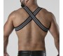 Locker Gear ARN?S CORPORAL BACKROOM HARNESS L BRANCO - 46 3XL