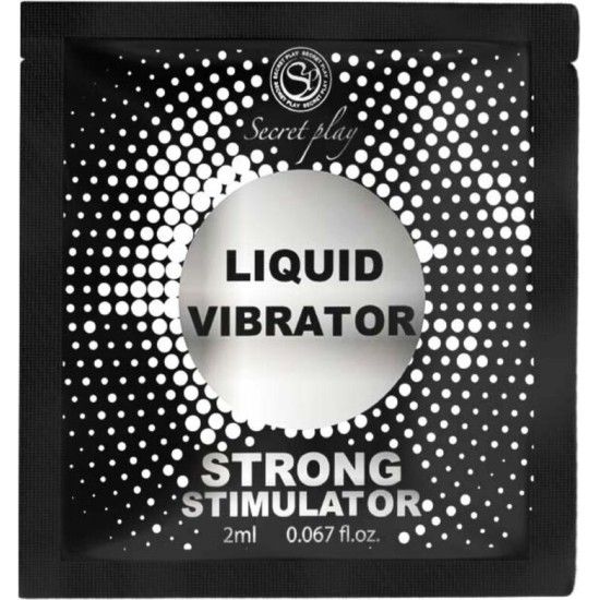 Secretplay Cosmetic SECRETPLAY - VIENAS DEVAS VIBRATORU ŠĶIDRUMS STIPRI 2 ML