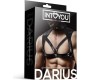 Intoyou Bdsm Line Darius Chest Bondage zirglietas vīriešiem, vegānu āda