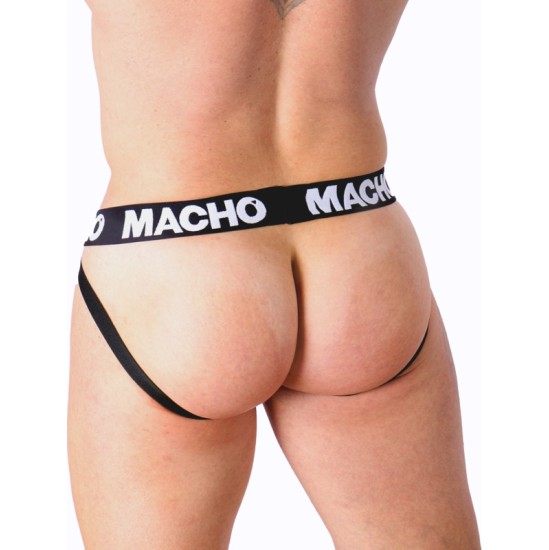 Macho Underwear MACHO — MX26X1 JOCK GRID WHITE S