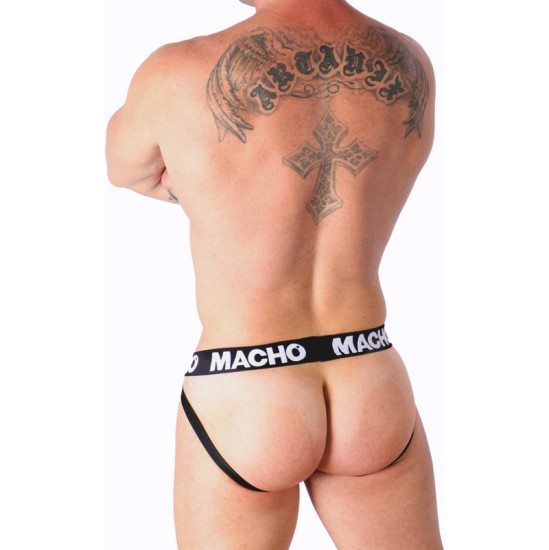 Macho Underwear MACHO — MX26X1 JOCK GRID WHITE S