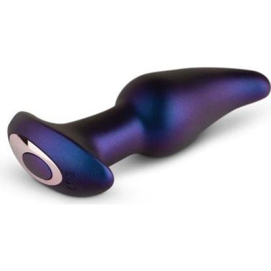 Hueman Asteroid Rimming Butt Plug with Remote Control Curved Tip USB