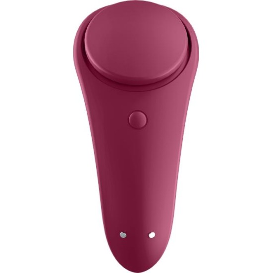 Satisfyer Sexy Secret biksīšu vibrators vīna sarkans