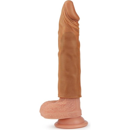 Lovetoy Peenise varrukas Add 2 Pleasure X Tender Brown