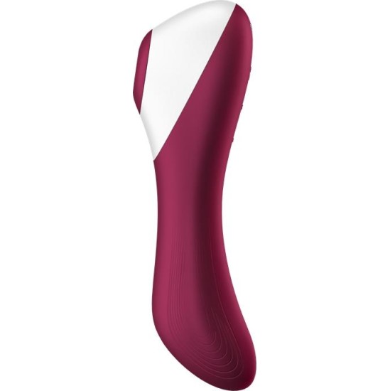 Satisfyer „Dual Crush Vibe“ ir „Clitoris Sucker“ USB raudona spalva