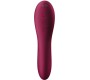 Satisfyer „Dual Crush Vibe“ ir „Clitoris Sucker“ USB raudona spalva