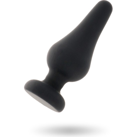 Intense Anal Toys INTENSE ANĀLAIS DZĪVNIEKS PIPO S SILICONE BLACK 9,8 CM