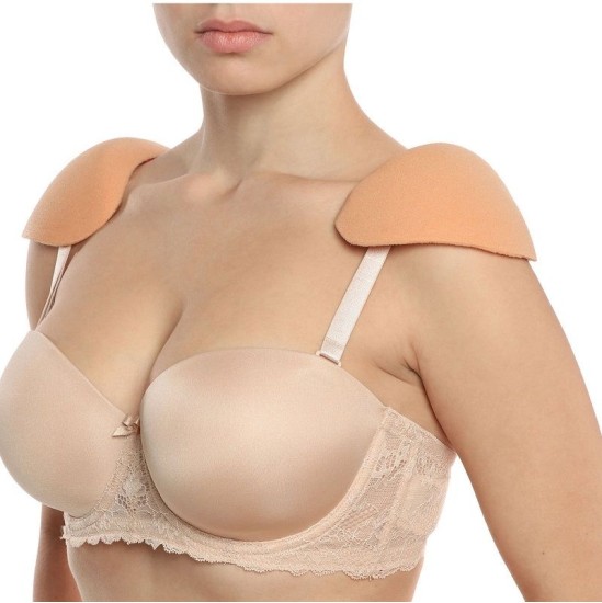 Bye Bra - Accessories „BYE-BRA“ PRIEDAI – NUDE SILHOUETTE ENGANCEMENT SHOULDER BRA