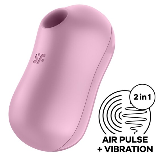 Satisfyer Air Pulse SATISFYER - COTTON CANDY AIR PULSE STIMULATOR & VIBRATOR LILAC