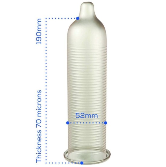 Pasante KONDOOMID SOOJENDAVA EFEKTIGA KOTTI 144 ÜKKU