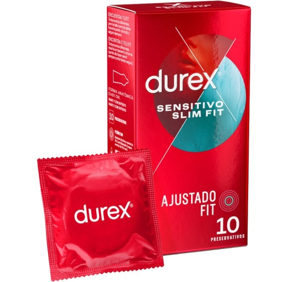 Durex Condoms DUREX - SENSITIVO SLIM FIT 10 VIENĪBAS