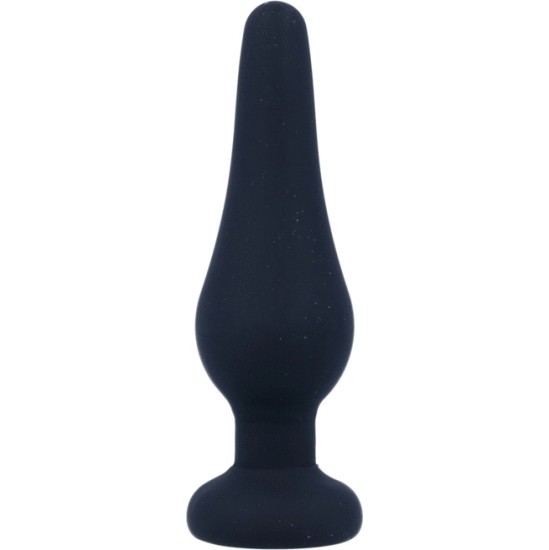 Intense Anal Toys INTENSE ANĀLAIS DZĪVNIEKS PIPO S SILICONE BLACK 9,8 CM