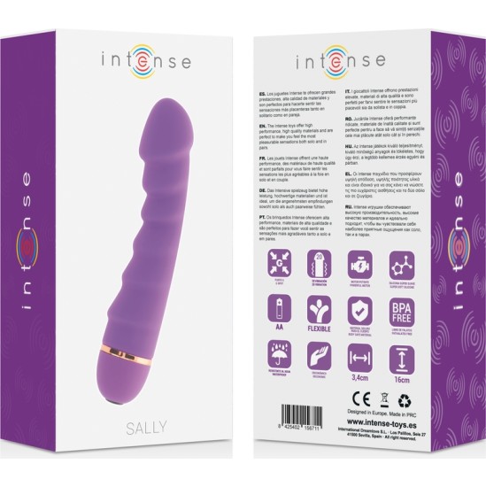 Intense Fun INTENSE SALLY 20 SPEEDS SILICONE PURPLE